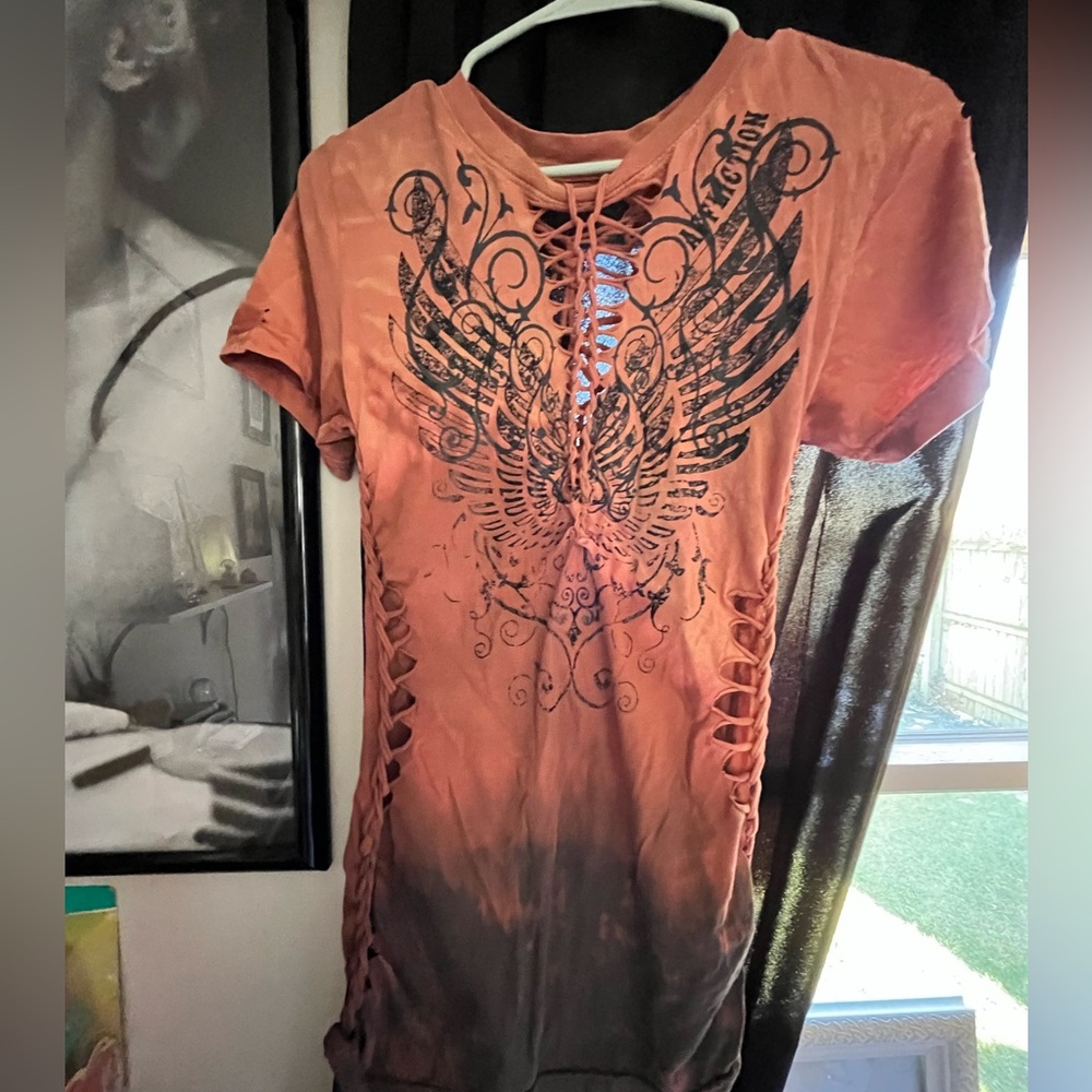 Buckle Affliction shirt badass fit